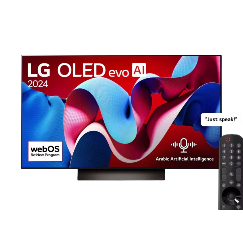 LG 65 Inch OLED evo 4K Smart TV AI Magic remote Dolby Vision webOS24 65C6