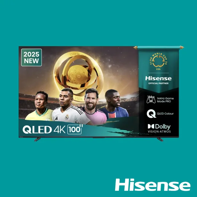 Hisense 100 Inch QLED 4K Smart TV 100Q7Q